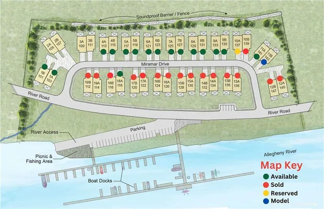 $760,000 | 141 Miramar Drive, Unit 11A, Pittsburgh, PA 15238