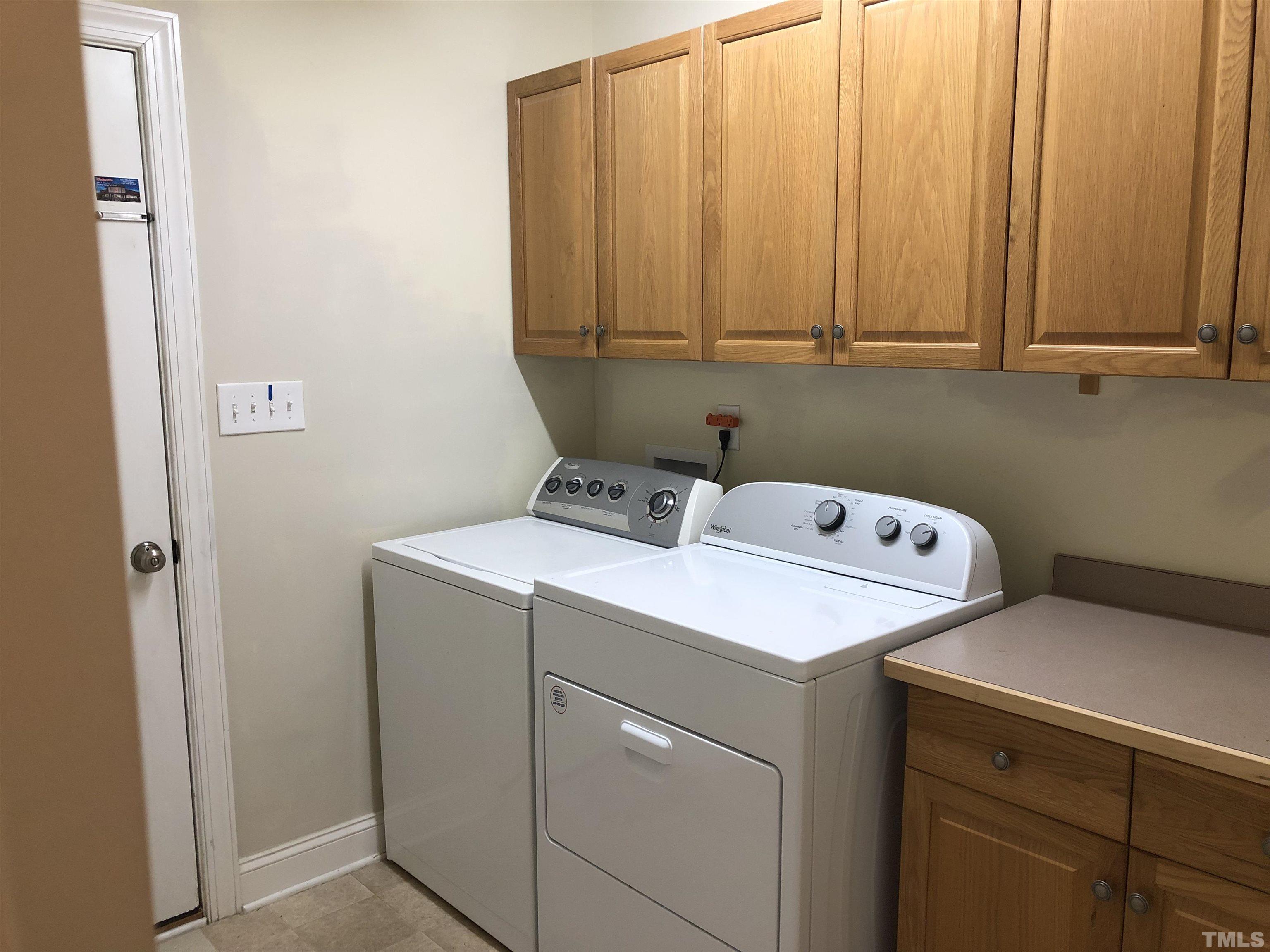 770 Cross Link Drive Angier, NC 27501 - Photo 9 of 23 a utility room with dryer and washer
