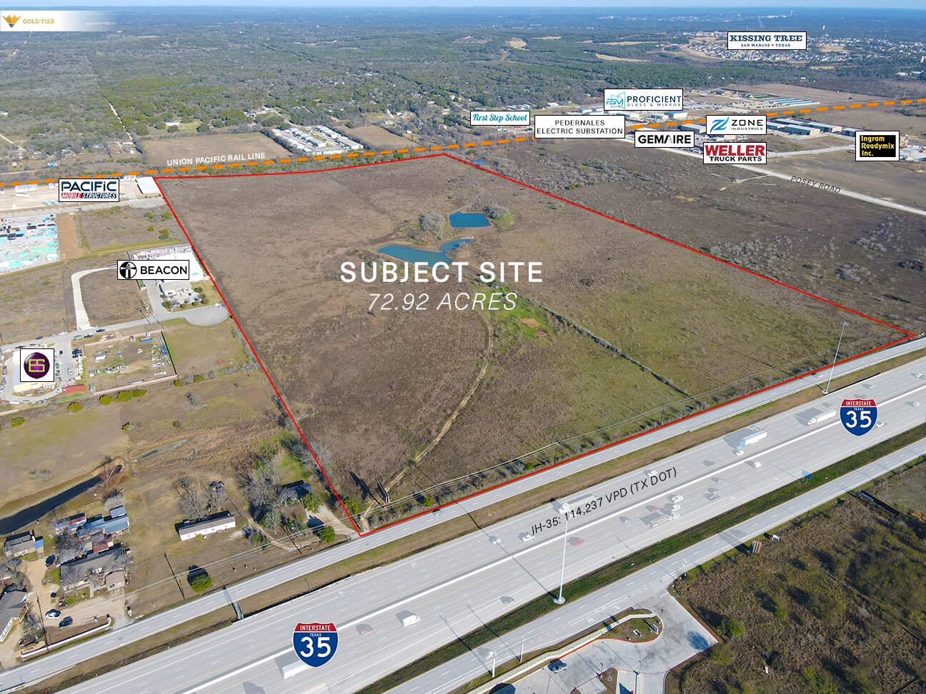 5600 Interstate 35 Georgetown, TX 78626 - Photo 3 of 10 a view of a city from a balcony