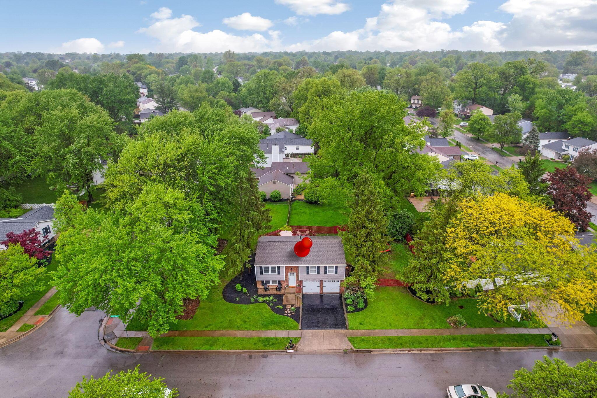 1824 Lost Valley Road Powell, OH 43065 - Photo 52 of 56 Aerial View