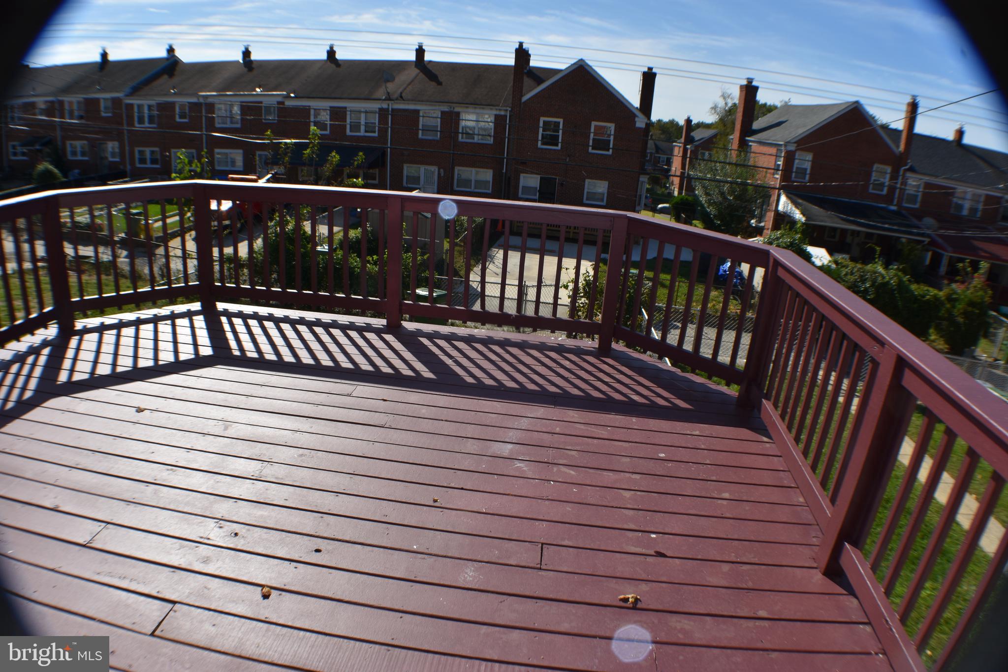 1615 Northbourne Road Baltimore, MD 21239 - Photo 13 of 40 Huge Deck right off the kitchen door! Parties!