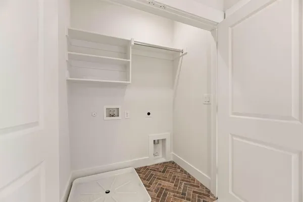 a view of closet area