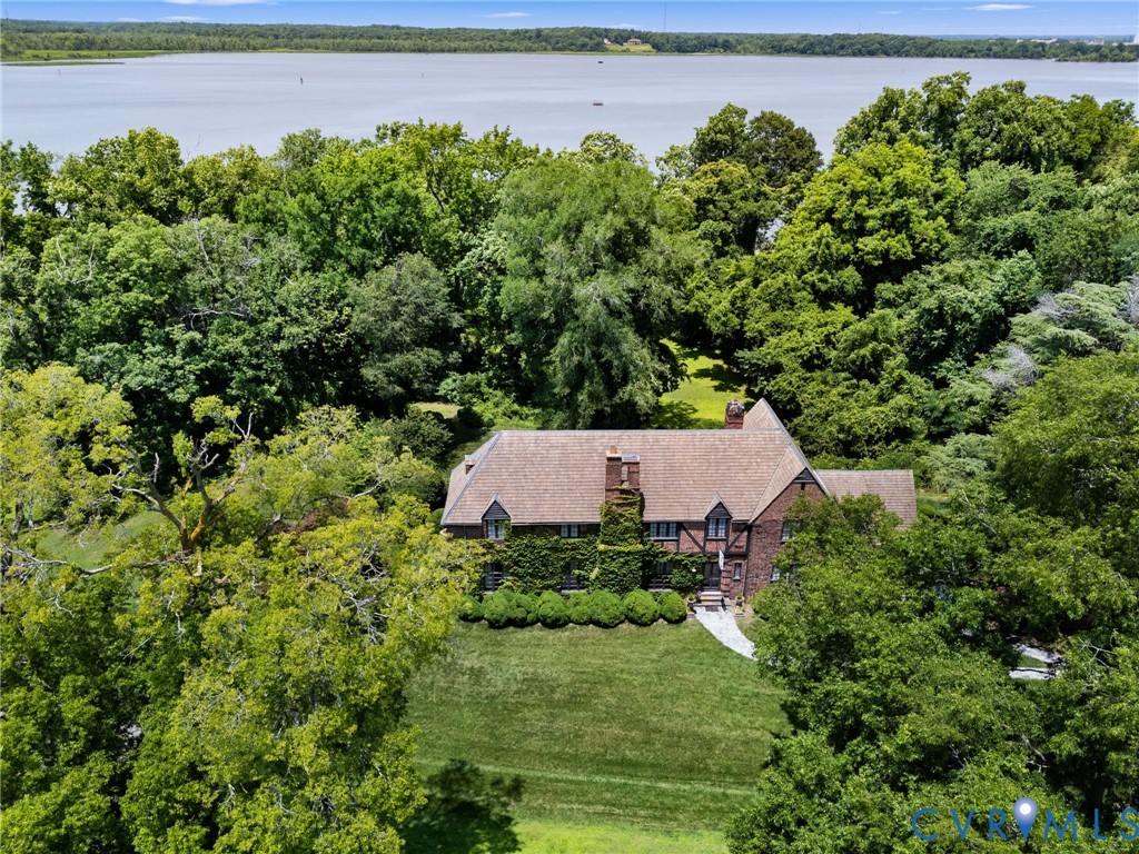 701 Appomattox Street Hopewell, VA 23860 - Photo 1 of 32 an aerial view of a house with balcony