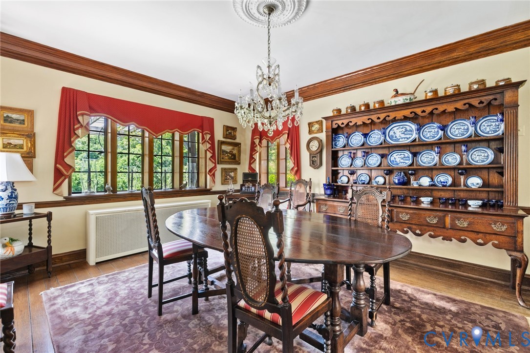 701 Appomattox Street Hopewell, VA 23860 - Photo 11 of 32 a view of a dining room with furniture and window