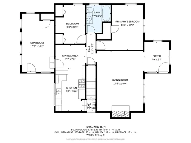 a picture of a floor plan