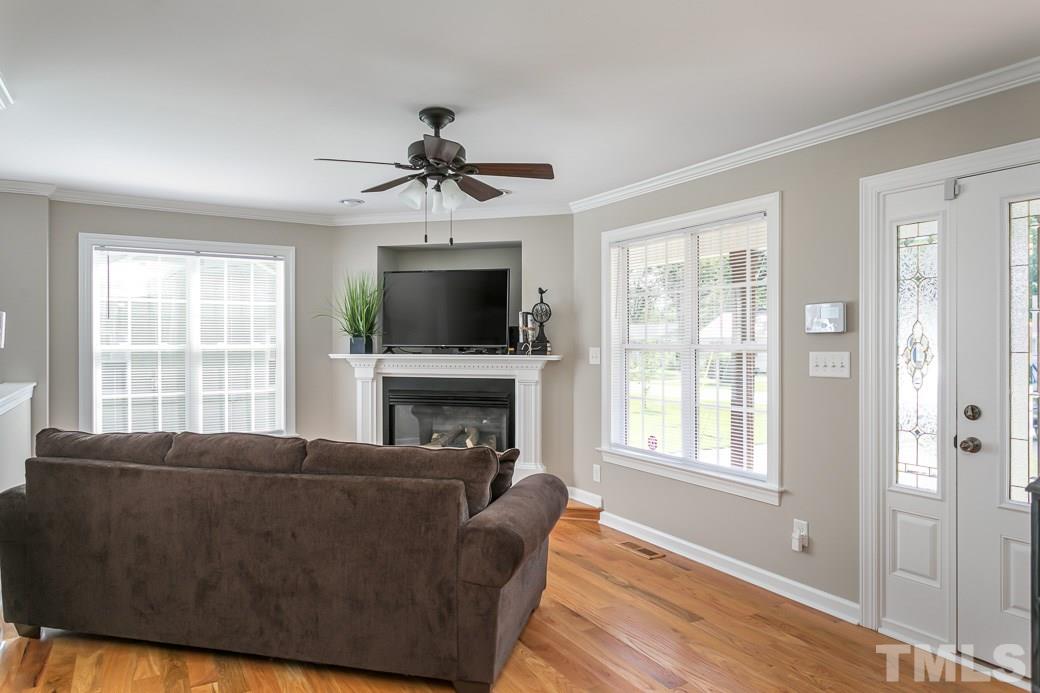 The family room is open and has a nice FIREPLACE.  There's a lot of room for you to relax after a long day or to entertain friends and family.