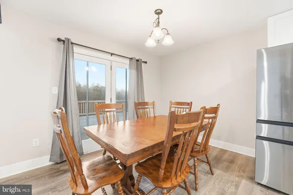 wooden floor in an empty room