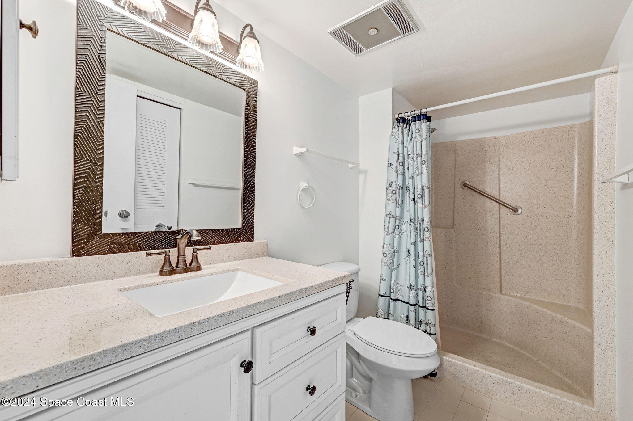 2727 North Wickham Road, Unit 1068 Melbourne, FL 32935 - Photo 20 of 30 Front Bathroom, Walkin Shower