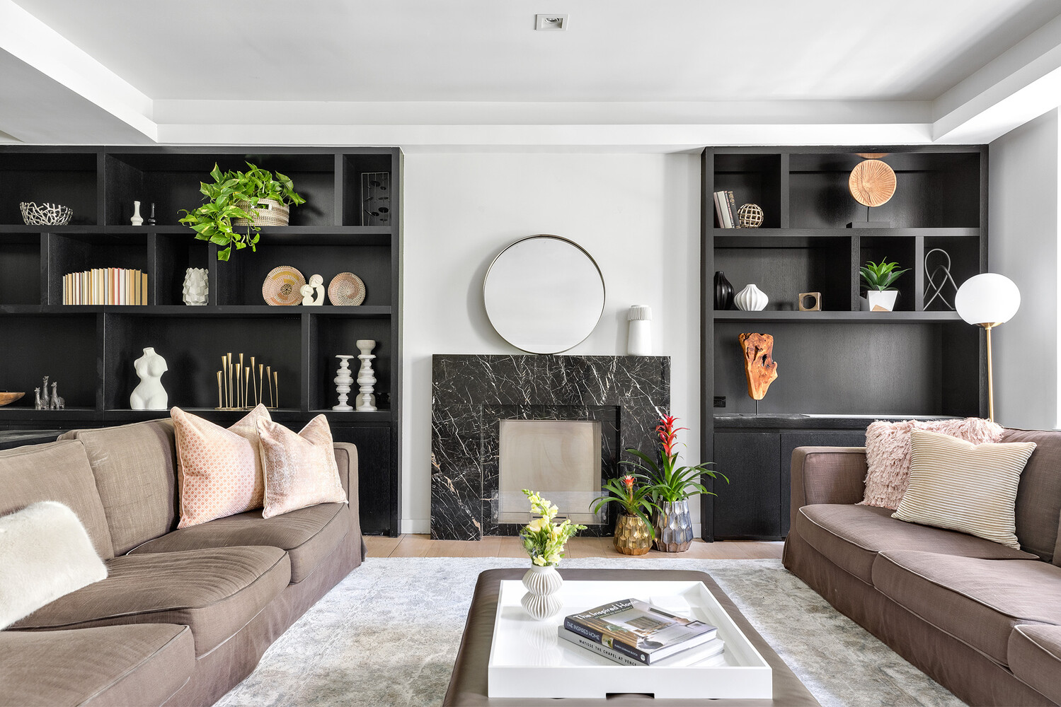 110 East 71st Street, Unit 4 Manhattan, NY 10021 - Photo 3 of 22 a living room with furniture and a fireplace
