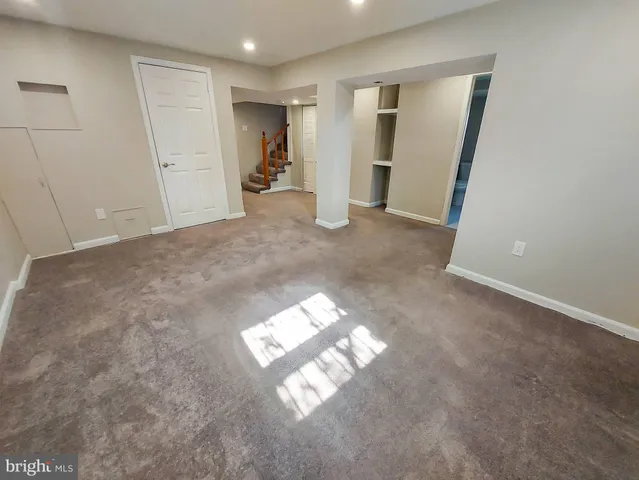 a view of empty room