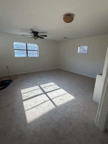 a view of room with window