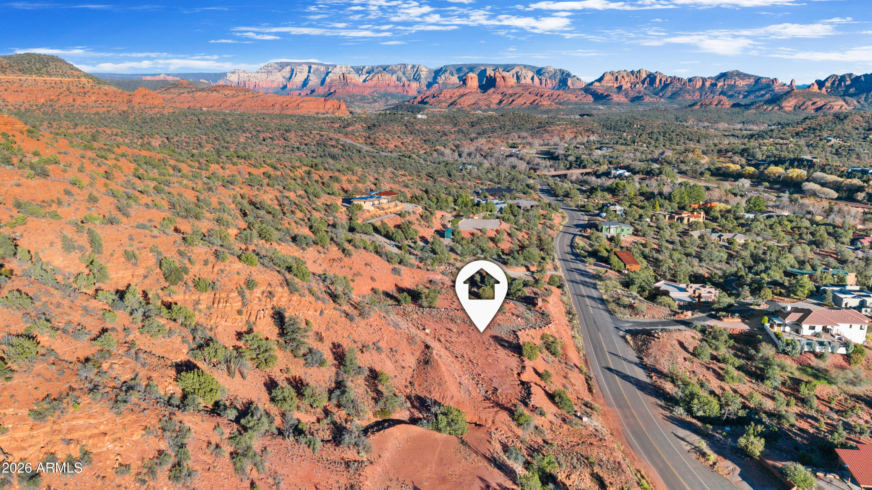 4851 Red Rock Loop Road Sedona, AZ 86336 - Photo 10 of 17 Aerial