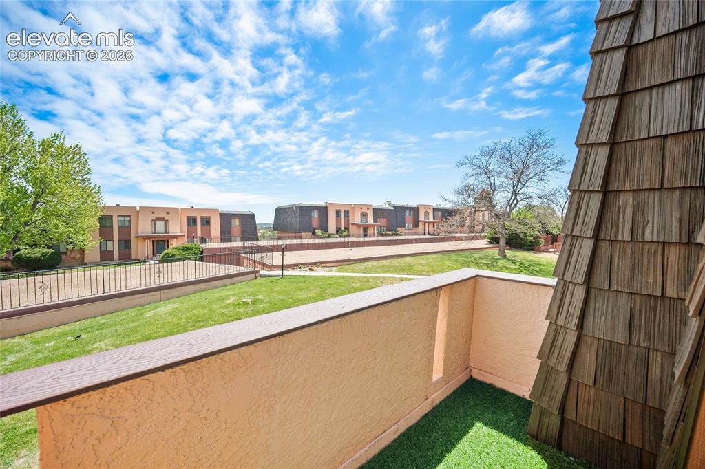 2979 Mesa Road, Unit D Colorado Springs, CO 80904 - Photo 24 of 40 Balcony.