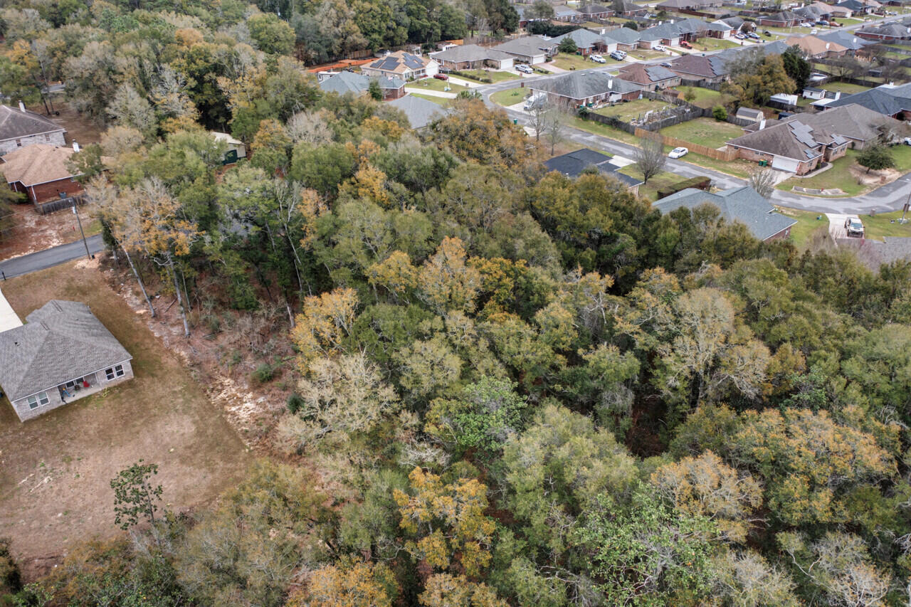 236 Seneca Trail Crestview, FL 32536 - Photo 10 of 16 an aerial view of residential houses with outdoor space