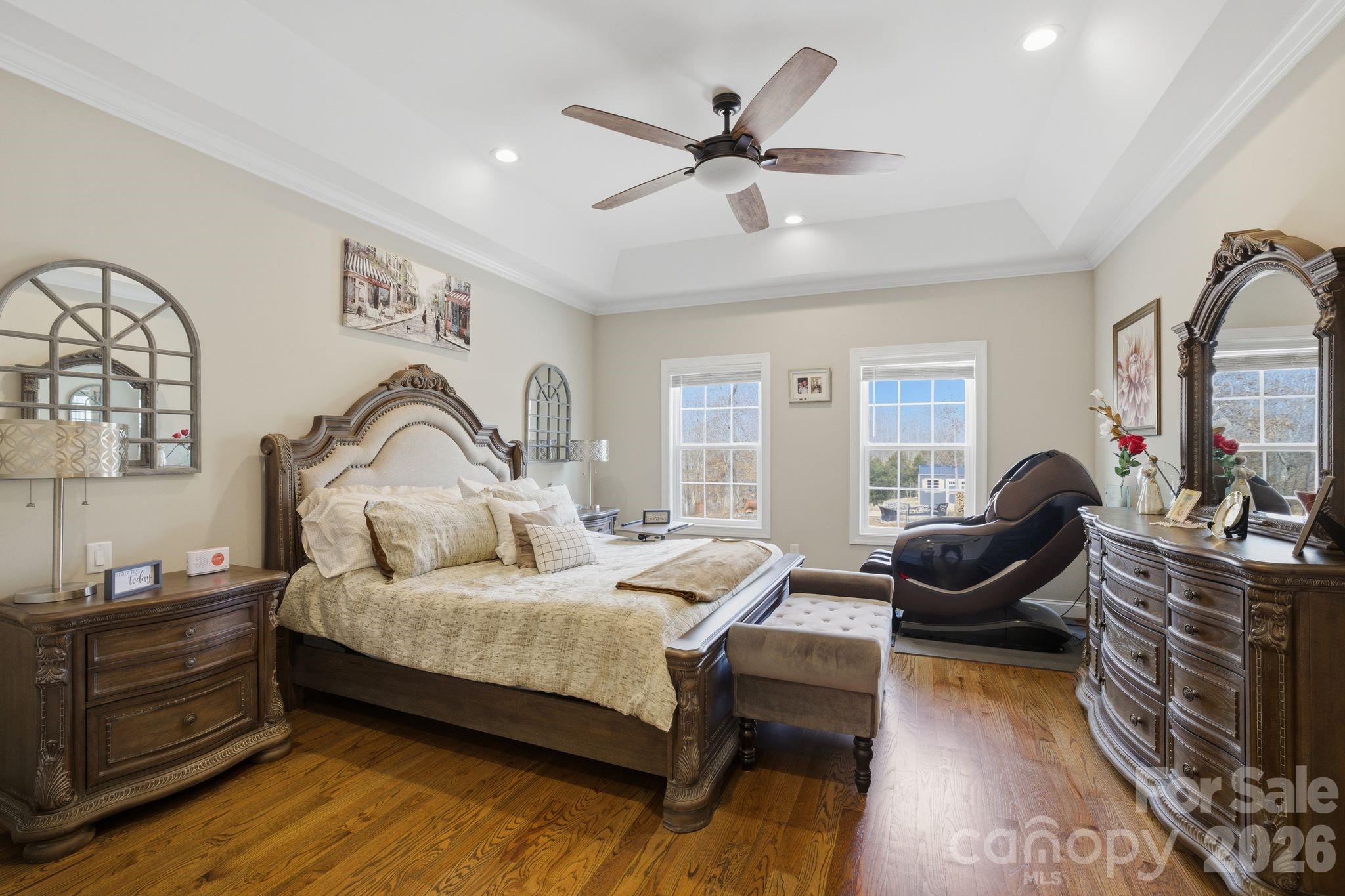 1370 Null Road, Unit 4 Lincolnton, NC 28092 - Photo 20 of 47 a bedroom with a bed and a dresser