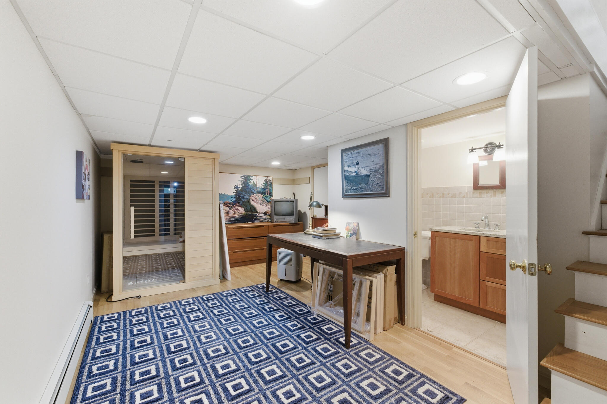 124 Phipps Point Road Woolwich, ME 04579 - Photo 56 of 89 Finished basement