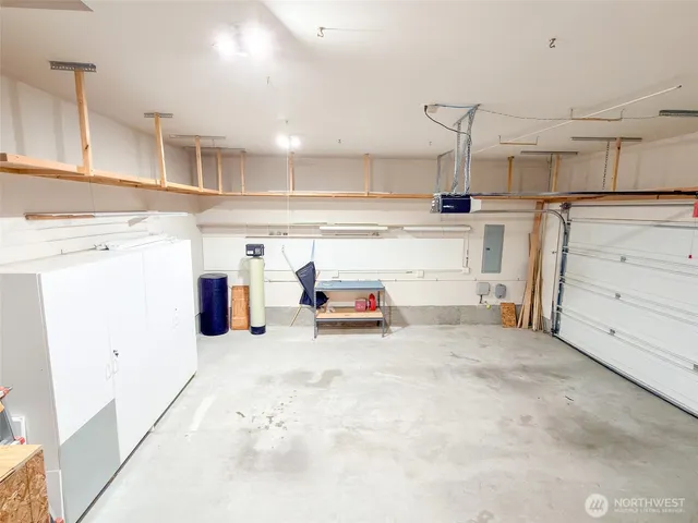 a view of storage and utility room