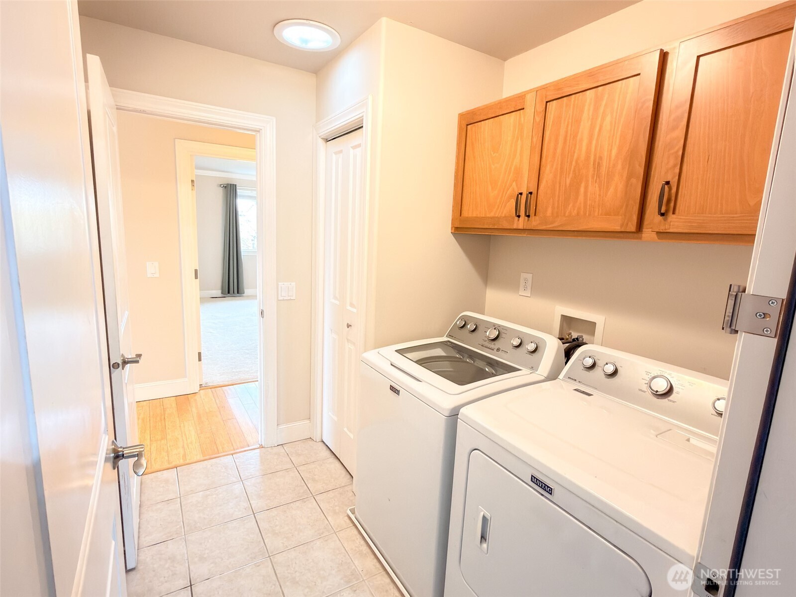 31 Opal Lane Sequim, WA 98382 - Photo 26 of 40 a view of storage and utility room with washer and dryer