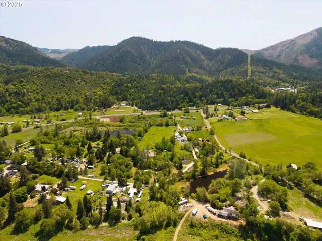 a view of lake and mountain