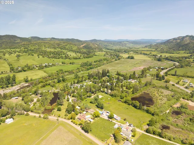 a view of lake and mountain