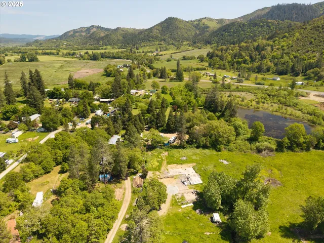 a view of lake and mountain