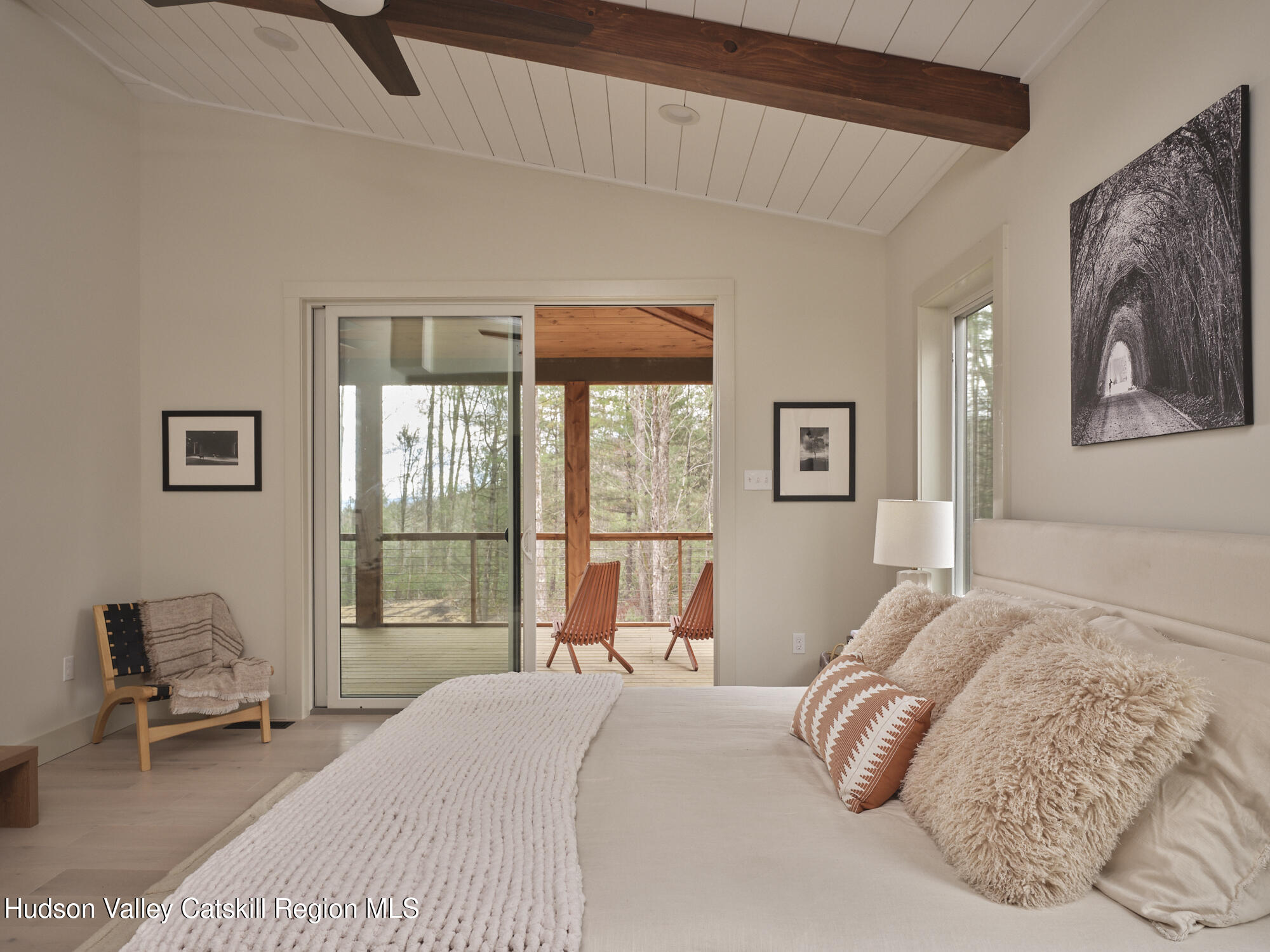 30 Dymond Road Kerhonkson, NY 12446 - Photo 23 of 52 a bedroom with a bed and a window