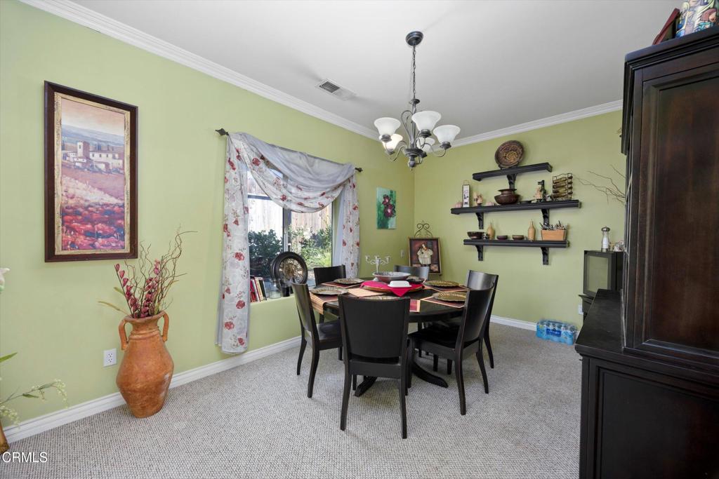 5705 Valley Street Bakersfield, CA 93306 - Photo 29 of 53 a view of a dining room with furniture