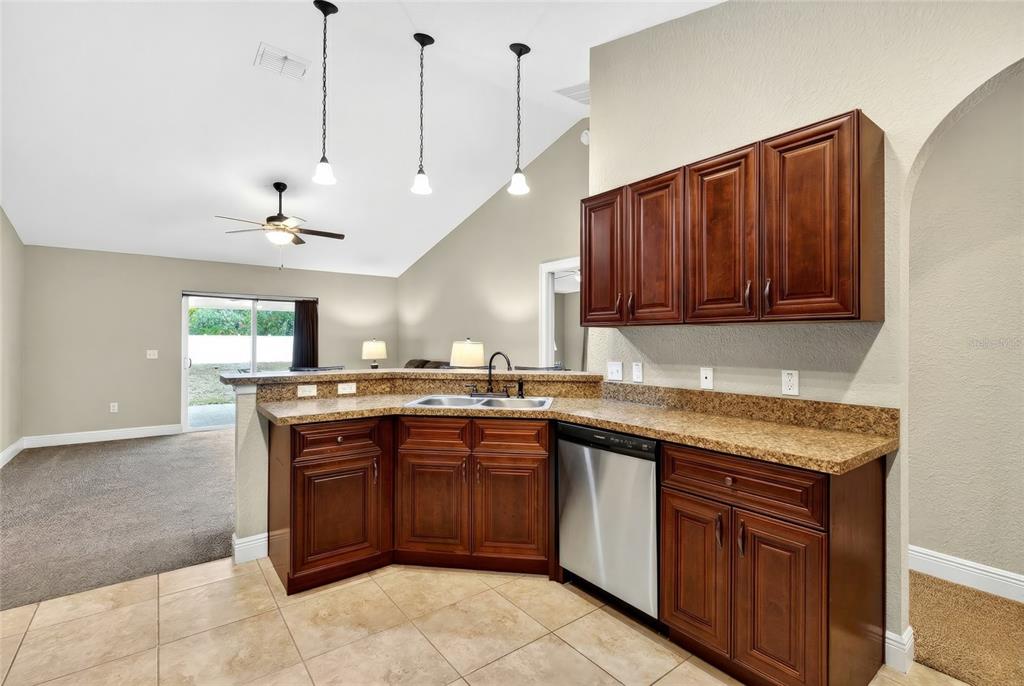 3001 Southwest 173rd Street Road Ocala, FL 34473 - Photo 12 of 28 a kitchen with a sink and cabinets