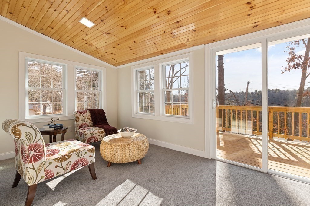 2 Pine Grove Road Westford, MA 01886 - Photo 12 of 27 a bedroom with furniture and large windows