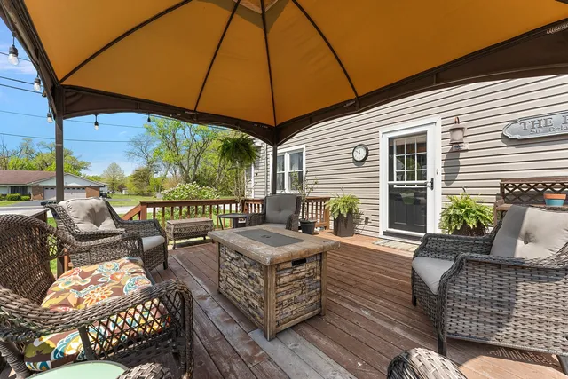 a outdoor space with patio the couches and pool