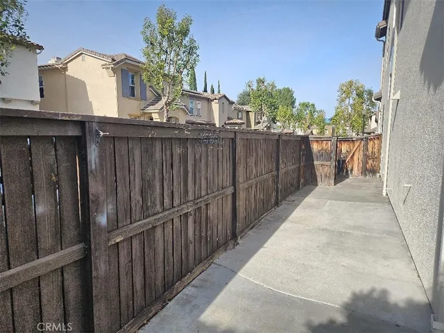 a view of a outdoor space with a patio