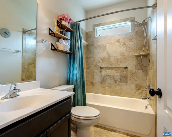 a view of a fireplace