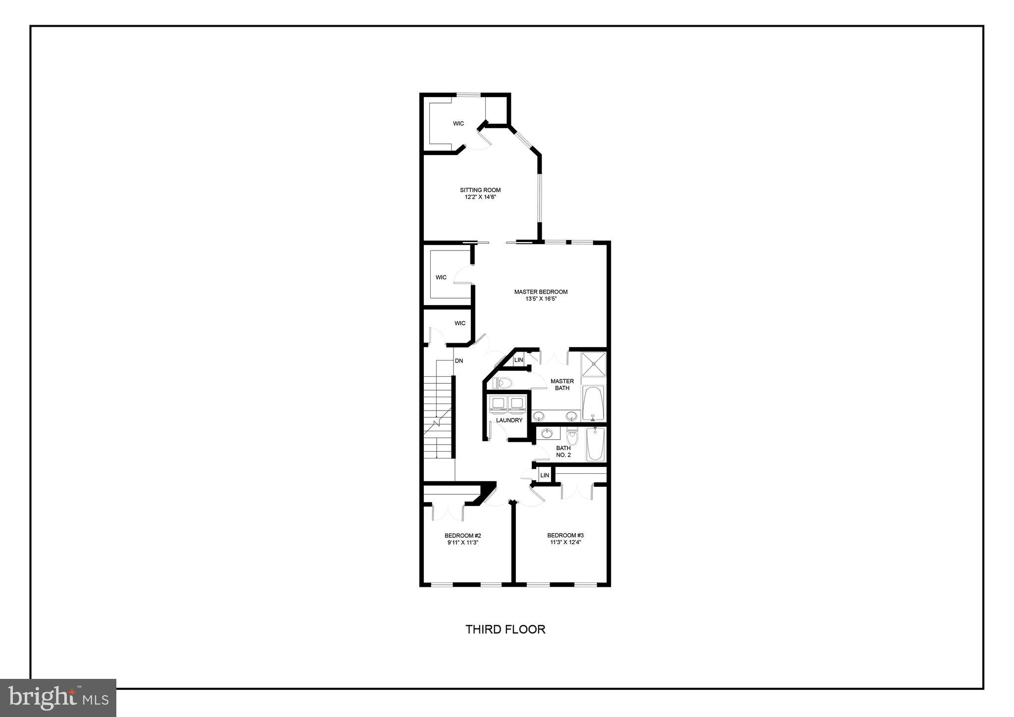 337 Main Street Gaithersburg, MD 20878 - Photo 35 of 35 a picture of a room with a floor plan