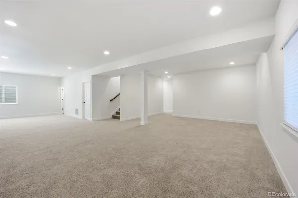 a view of empty room