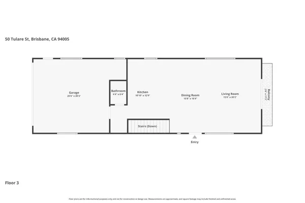 $1,298,000 | 50 Tulare Street, Brisbane, CA 94005