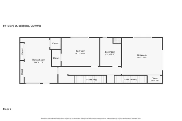 $1,298,000 | 50 Tulare Street, Brisbane, CA 94005