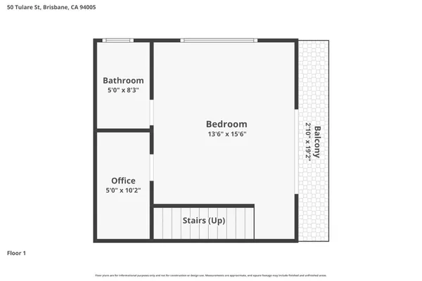 $1,298,000 | 50 Tulare Street, Brisbane, CA 94005