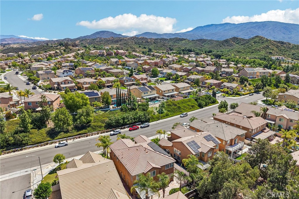 46101 Sharon Street Temecula, CA 92592 - Photo 32 of 34 an aerial view of residential houses with outdoor space