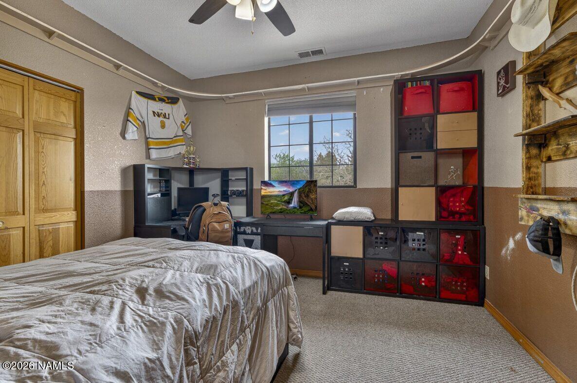 6135 East Abbey Road Flagstaff, AZ 86004 - Photo 26 of 48 Upper level Bedroom #2