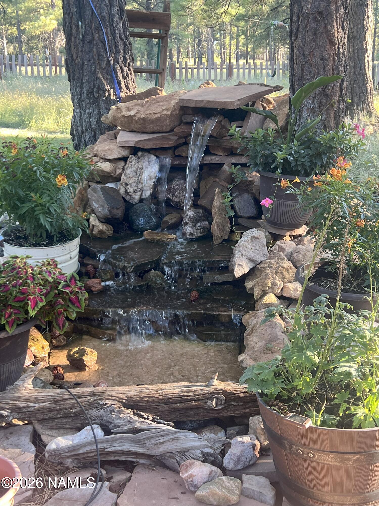 6135 East Abbey Road Flagstaff, AZ 86004 - Photo 36 of 48 Gorgeous Waterfall
