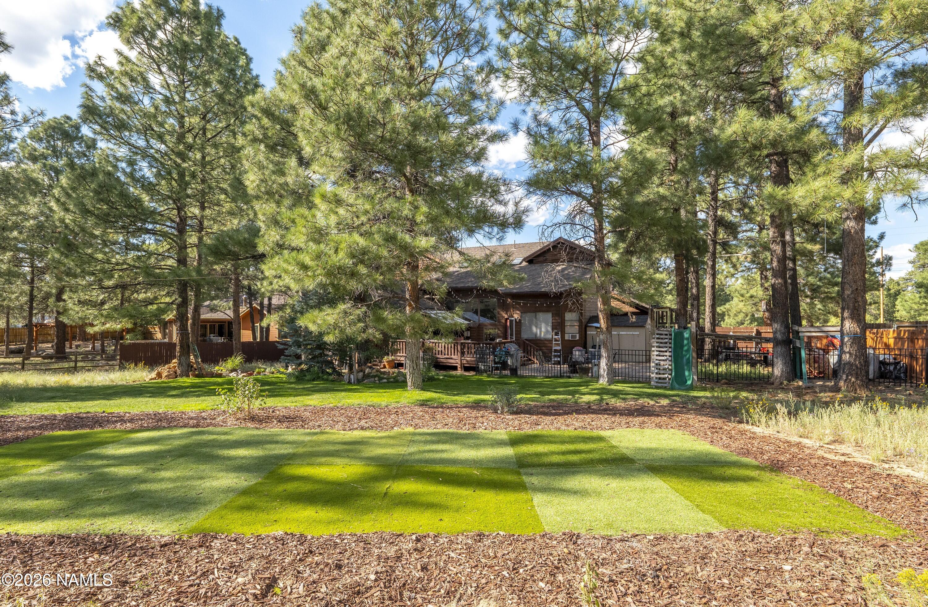 6135 East Abbey Road Flagstaff, AZ 86004 - Photo 38 of 48 Beautiful Yard