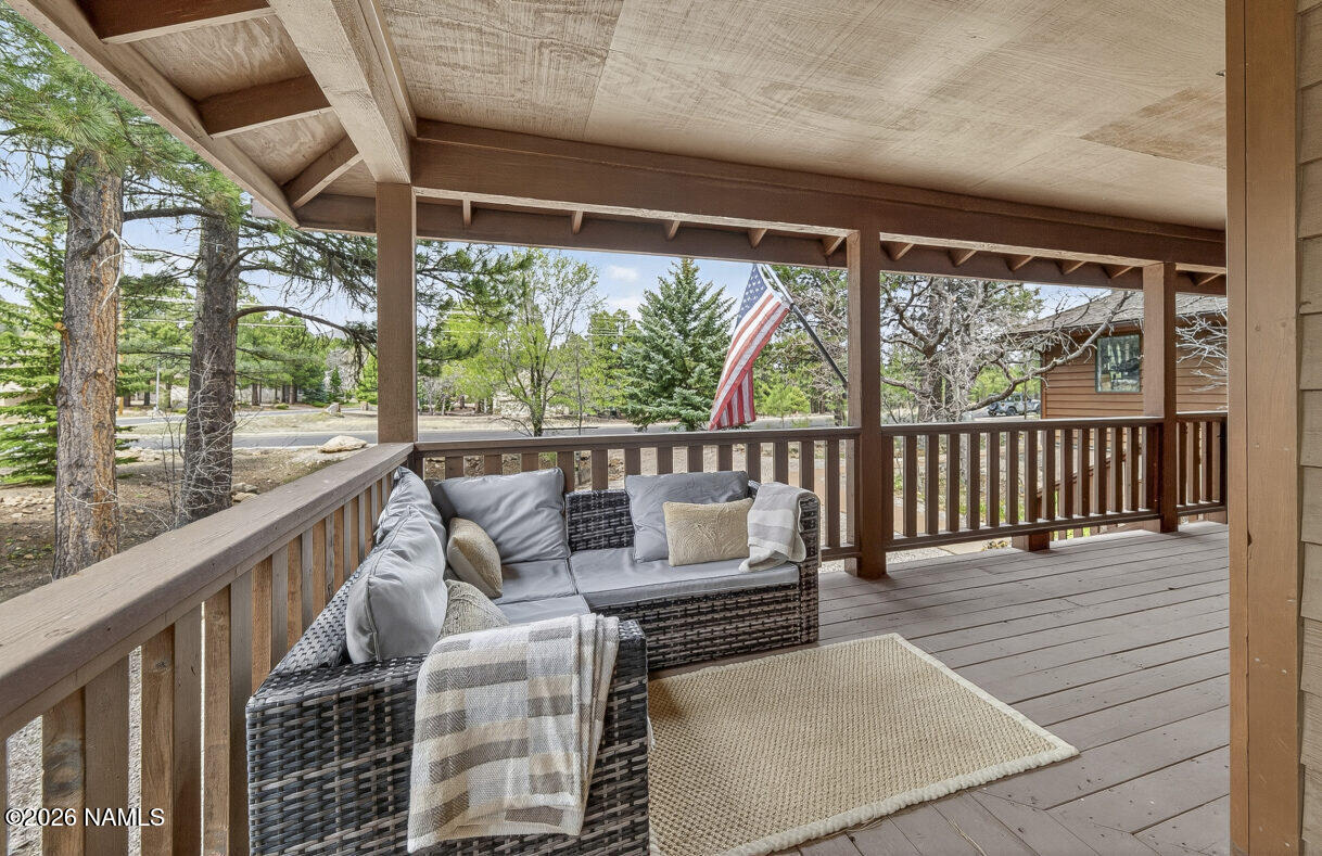 6135 East Abbey Road Flagstaff, AZ 86004 - Photo 6 of 48 Mountain Views from Wrap Around Deck