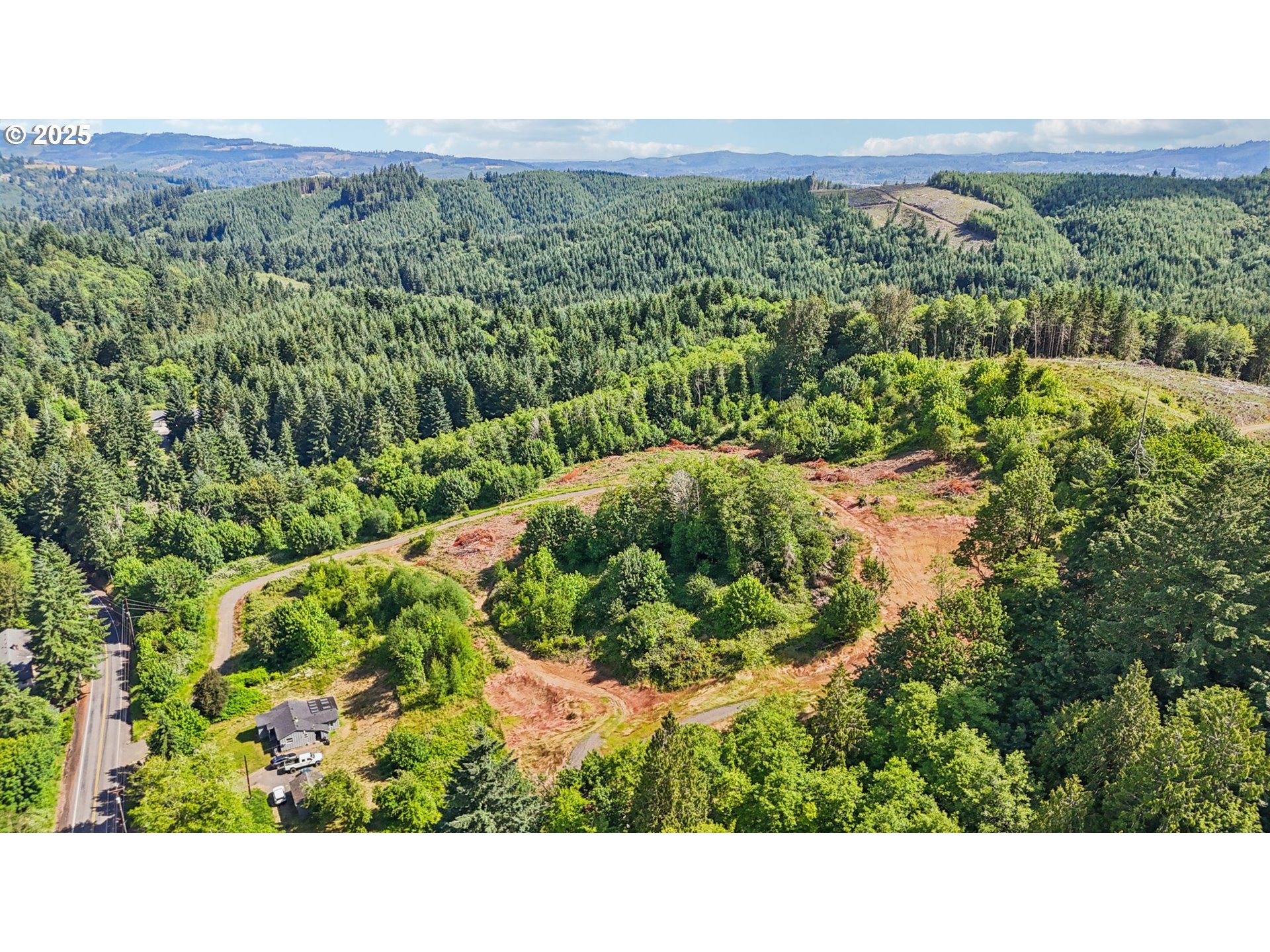 1830 Hazel Dell Road, Unit LOT 4 Castle Rock, WA 98611 - Photo 30 of 37 a black and white photo of a garden