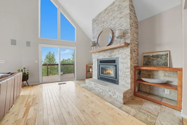 a room with gym equipment