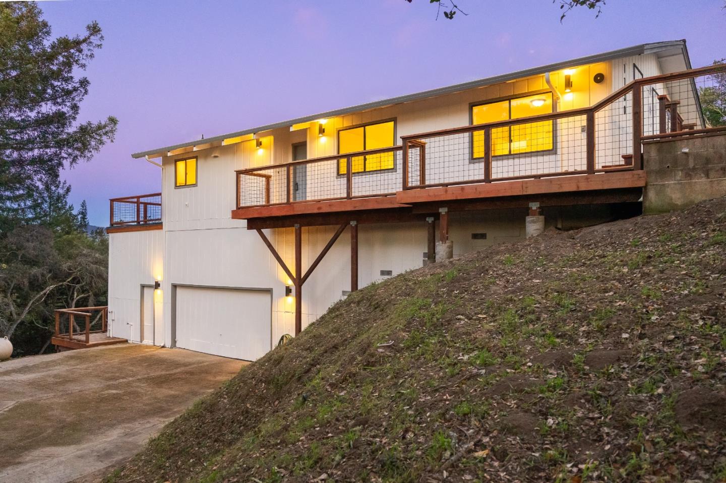 1130 Hidden Valley Road Soquel, CA 95073 - Photo 40 of 44 a house view with a swimming pool