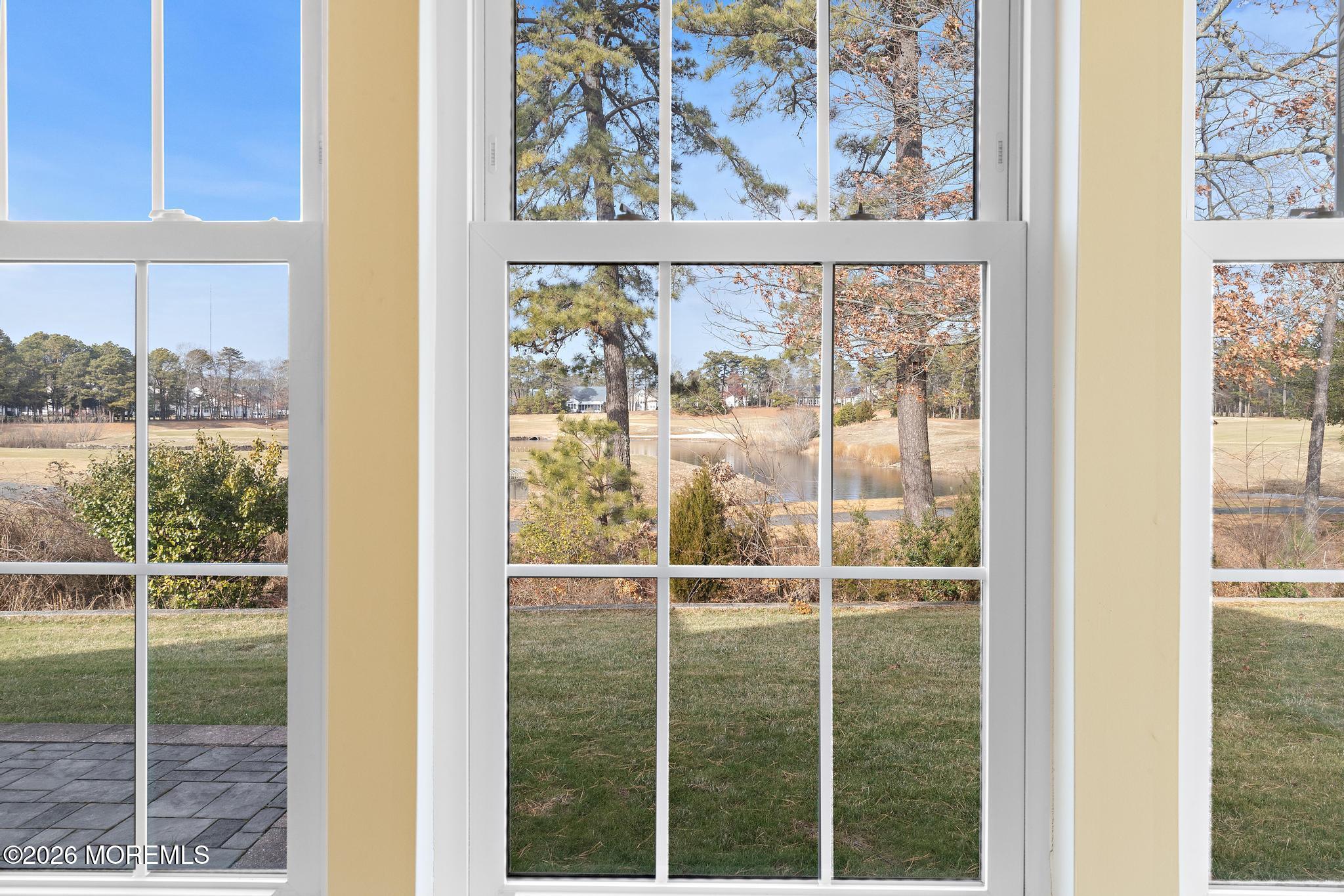 407 Golf View Drive Little Egg Harbor, NJ 08087 - Photo 42 of 58 a view of a back yard from a window