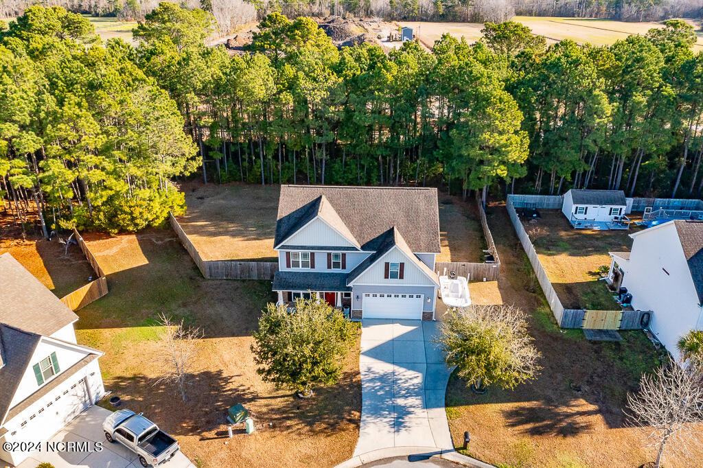 Aerial View of home