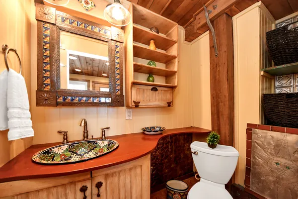 a street sign that is on a sidewalk