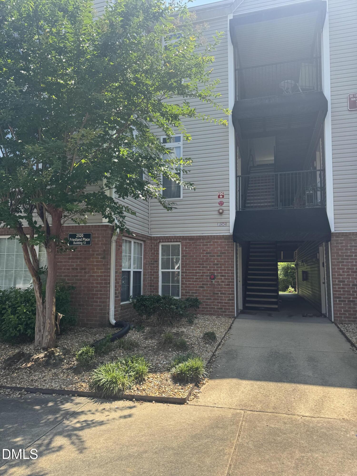 2520 Friedland Place, Unit 201 Raleigh, NC 27617 - Photo 2 of 2 a house view with a outdoor space