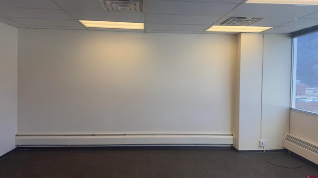 a door with a hallway